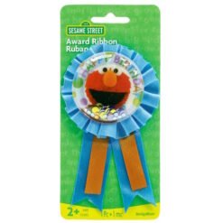 Elmo's Party Award Ribbon
