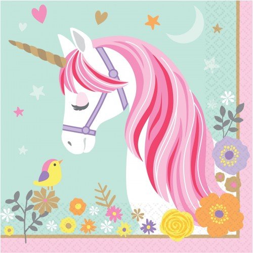 Magical Unicorn Luncheon Napkins