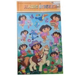 Alternative view of Dora The Explorer Sticker Sheet