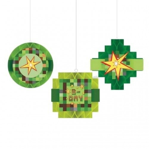 TNT Party Honeycomb Decorations