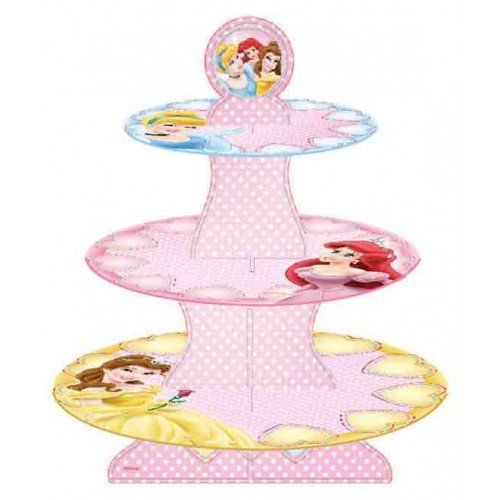 3 Ties Disney Princess Cupcake Stand