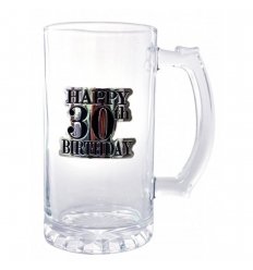 30th Birthday Beer Stein Mug 600ml