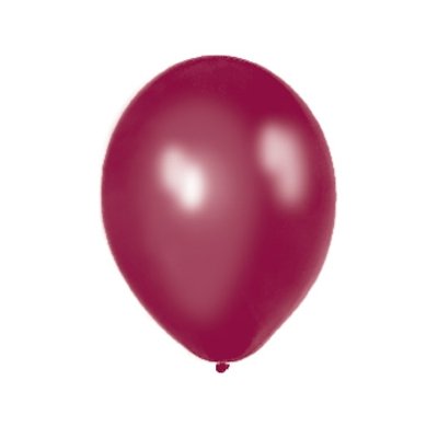 Metallic Burgundy 30cm Balloon (Each)