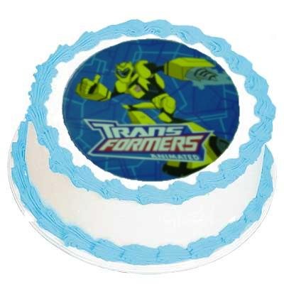 Transformers Animated Edible Icing Image