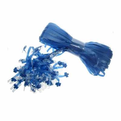 Royal Blue Pre-Cut & Clipped Balloon Ribbons