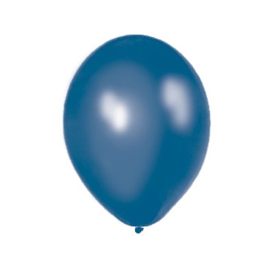 Metallic Midnight Blue 30cm Balloon (Each)