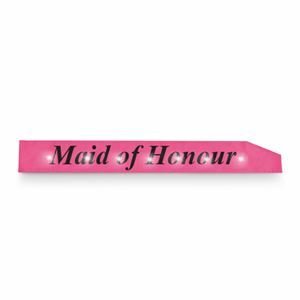 Maid Of Honour Flashing Sash