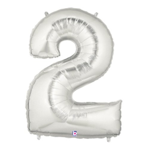 Silver Number 2 Megaloon