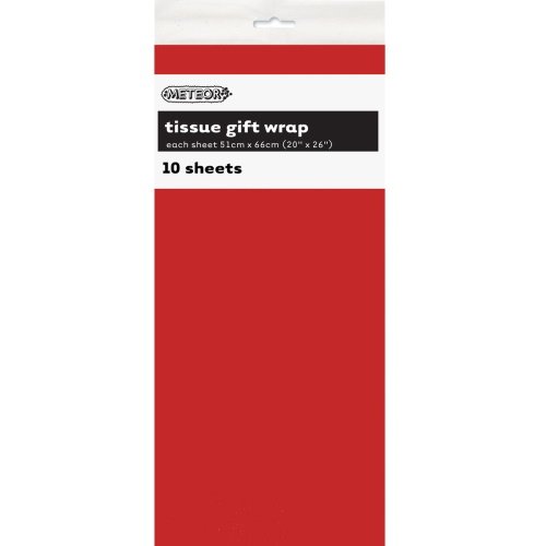 Ruby Red Tissue Sheets
