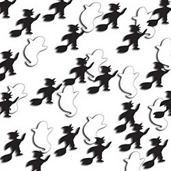 Witch And Ghost Confetti