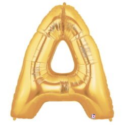 Gold Letter A Megaloon