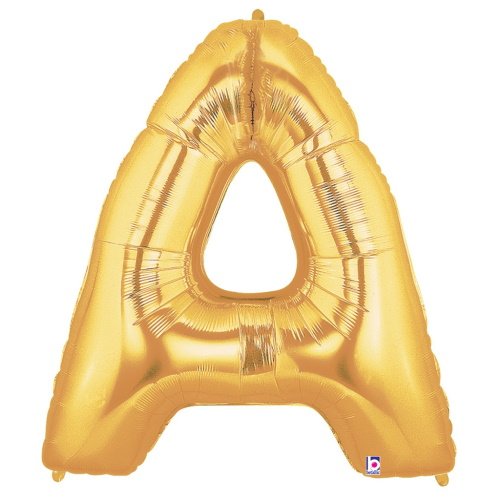 Gold Letter A Megaloon