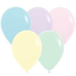 Matte Pastel Balloons