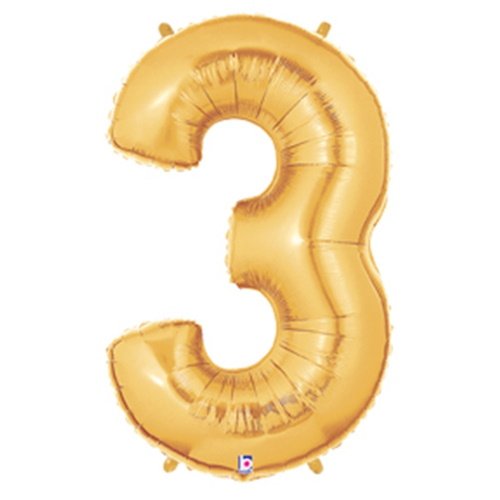 Gold Number 3 Megaloon