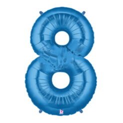 Blue Number 8 Megaloon