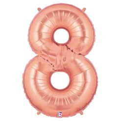 Rose Gold Number 8 Megaloon
