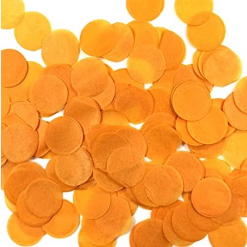 Tissue Paper Confetti Orange
