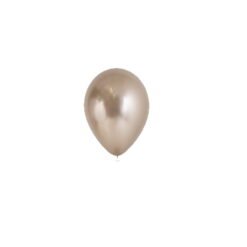 Reflex Champagne 12cm Latex Balloons (50 Pack)