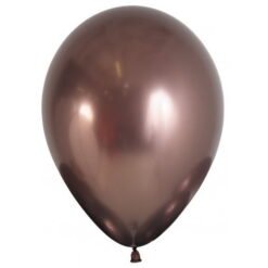 Reflex Truffle 30cm Round Latex Balloons (18 Pack)