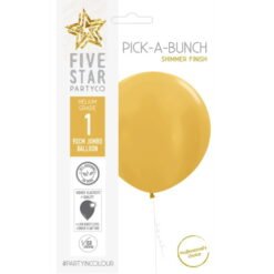 Shimmer Gold 90cm Round Balloon 1 Pack