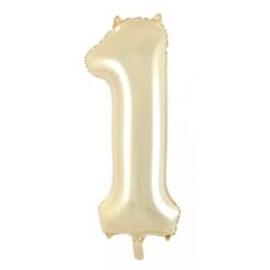 Luxe Gold Numeral 1 Foil Balloon 86cm
