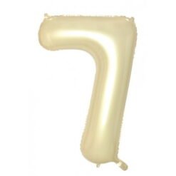 Luxe Gold Numeral 7 Foil Balloon 86cm