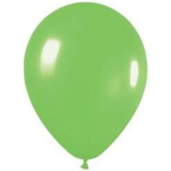 Matte Lime Green 30cm Round Balloons 18 Pack