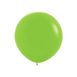 Matte Lime Green 45cm Round Balloons 6 Pack