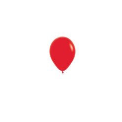 Matte Red 12cm Balloons 20 Pack