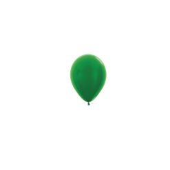 Metallic Green 12cm Balloons 20 Pack
