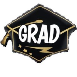 Grad Cap Shape Foil Balloon