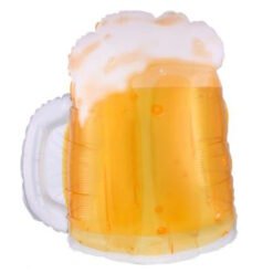 Beer Mug See-Thru Transparent SuperShape Foil Balloon