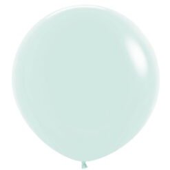 Matte Pastel Green 90cm Round Balloons (Pack Of 1)