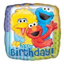 Sesame Street Happy Birthday 45cm Foil Balloon