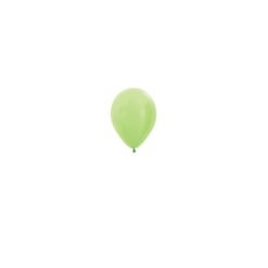 Pearl Lime Green Latex Balloons 12cm 20 Pack