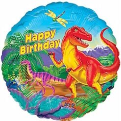 Dinosaur Happy Birthday Foil Balloon