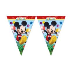 Mickey Mouse Club House Triangle Flag Banner