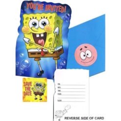 Alternative view of Spongebob Squarepants Invitations