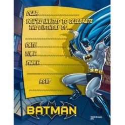 Batman Invitations
