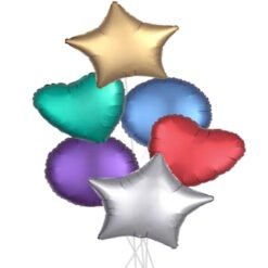 Plain Solid Colour Foil Balloon
