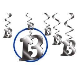 Hanging Curls Silver 13th