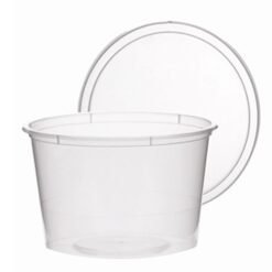 Round Container With Lid 20oz
