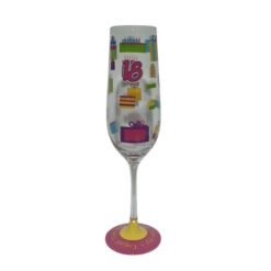 18th Birthday Champagne Flute