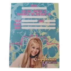 Alternative view of Hannah Montana Invitations