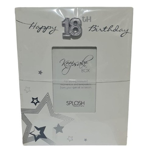 Happy 18th Birthday Keepsake Box