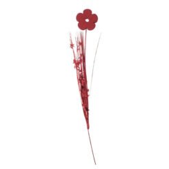 Pick Onion Foam Flower Red