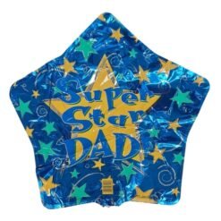 Super Star Dad Foil Balloon