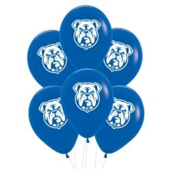 NRL Bulldogs 30cm Balloons 6 Pack
