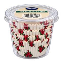 Alternative view of Floral Patty Pan Cake Case 100 Pack